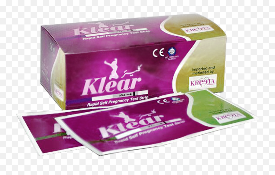 Klear Rapid Self Pregnancy pregnancy strip