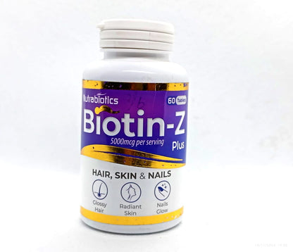 NUTRABIOTICS  BIOTIN-Z IMPORTED QUALITY