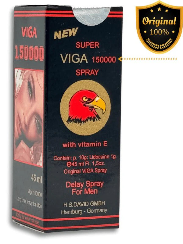 Super Viga 150000 Delay Spray For Men 45ML - Imported