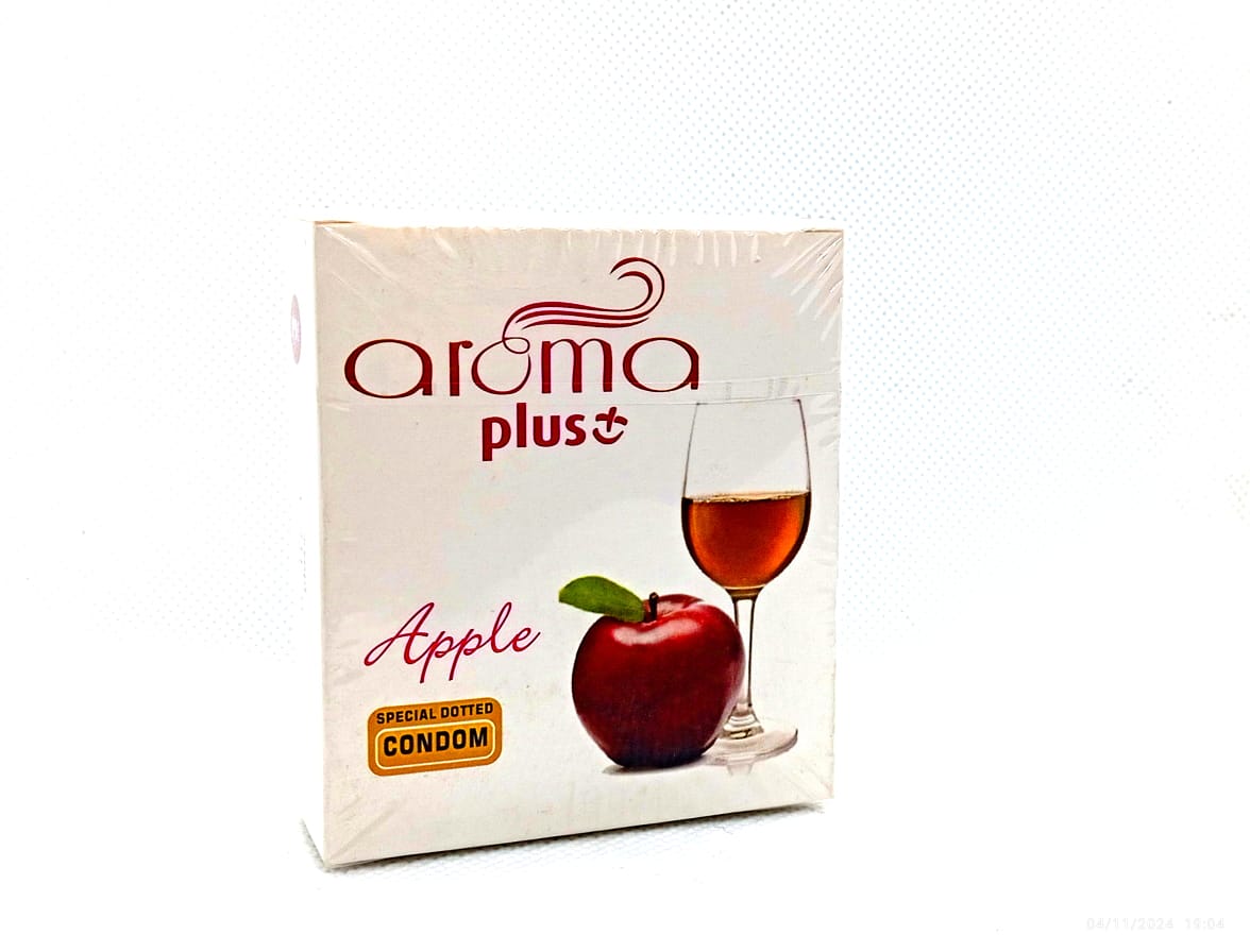 Inno Aroma Plus Apple Special dotted Condoms