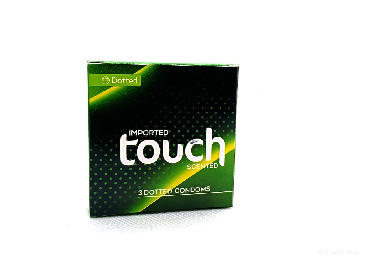 Touch Dotted Condoms - Pack of 3