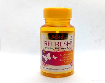 SOIS Refresh Supplement Softgel Capsules Jar