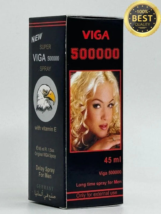 Viga 500000 Delay Spray (Black) - Long Time Spray