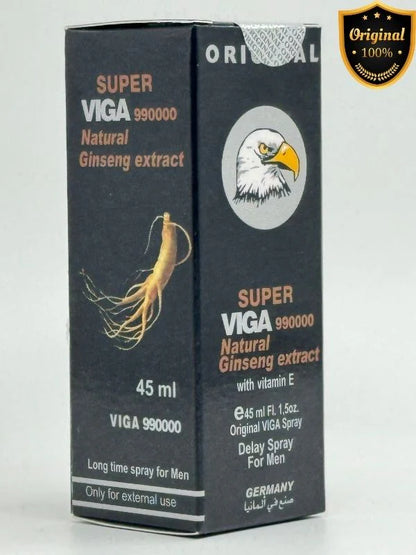 Super Viga 990000 Delay Spray - Ginseng with Vitamin E